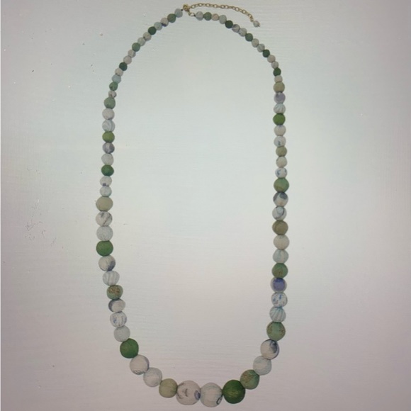 Kantha Waves Necklace - Picture 3 of 3